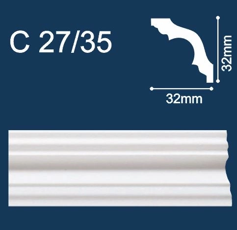 Уголок д/пот.пл.Солид C27/35 внутр.