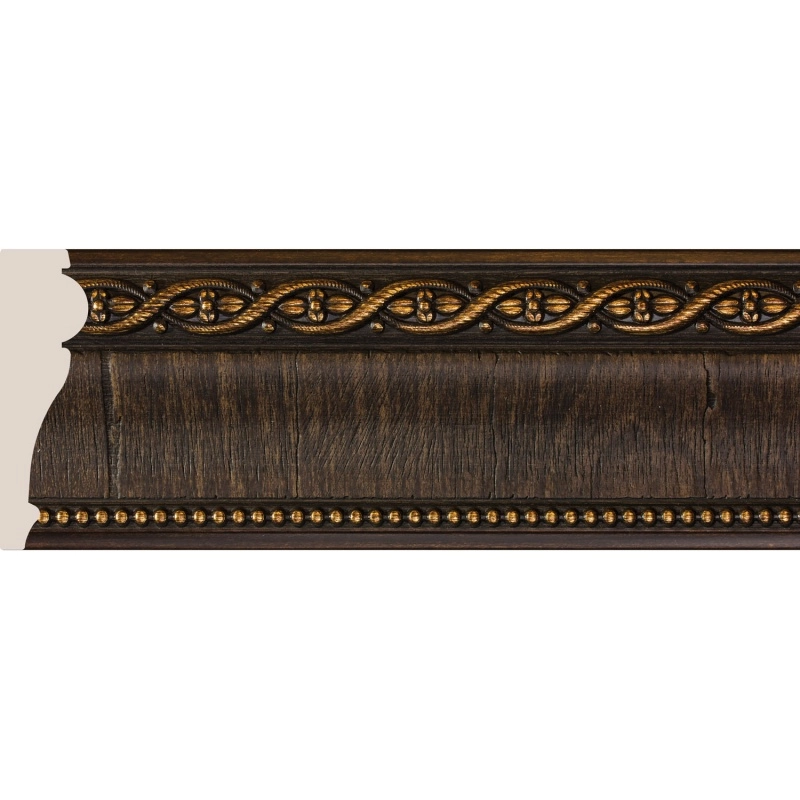 Плинтус п/уретан.Cosca 161-1 2.4м