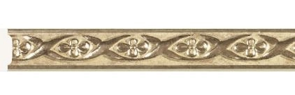 Плинтус п/уретан.Cosca 158-933 2.4м