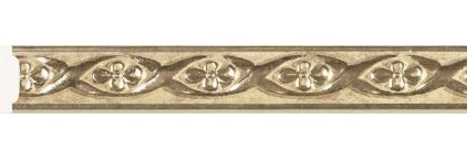 Плинтус п/уретан.Cosca 158-933 2.4м