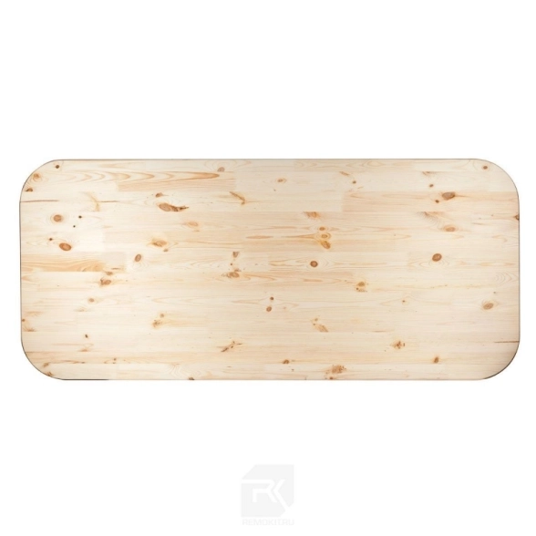 Столешница овал.(хвоя) 28мм 600х1000мм АВ 1801005