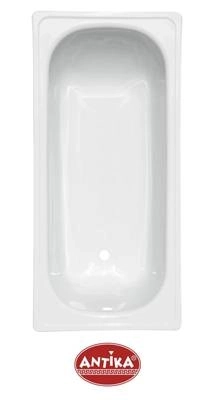 Ванна сталь Antika 1,5*0,7м "Белая орхидея"+ножки