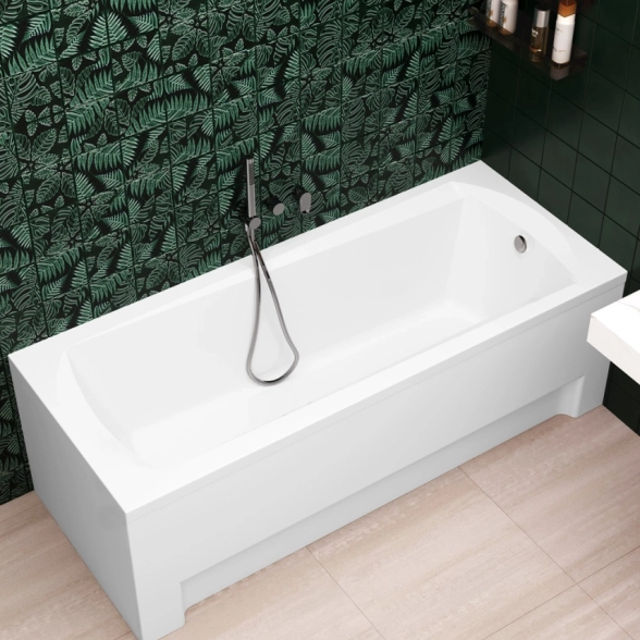 Ванна акриловая Selena 170x70 Bonito home с ножками-image-2
