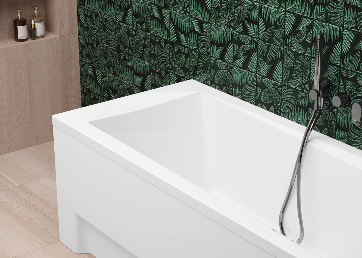 Ванна акриловая Selena 170x70 Bonito home с ножками-image-3