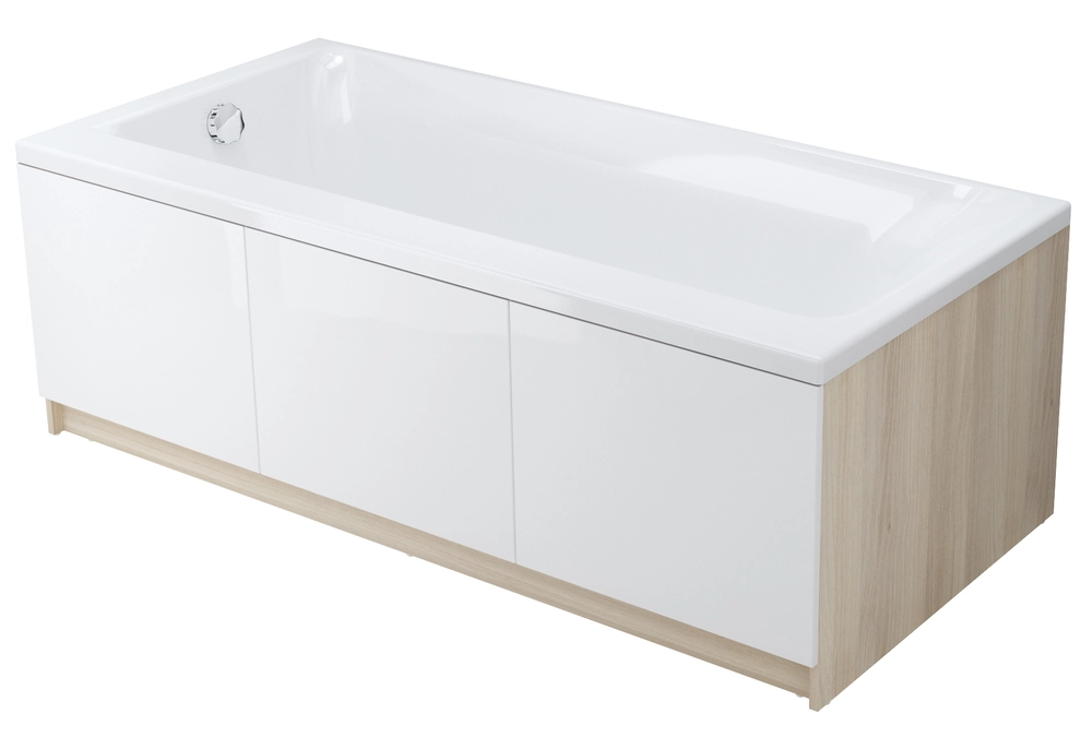 Ванна акриловая Cersanit Smart 170x80 правосторонняя-image-3