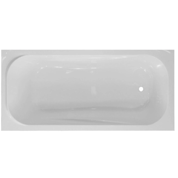 Ванна лит мрамор Эстет Альфа 170*75+подставка+слив Б/экрана