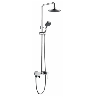 Душевая система GAPPO G2402-8 верх.душ белый/хром