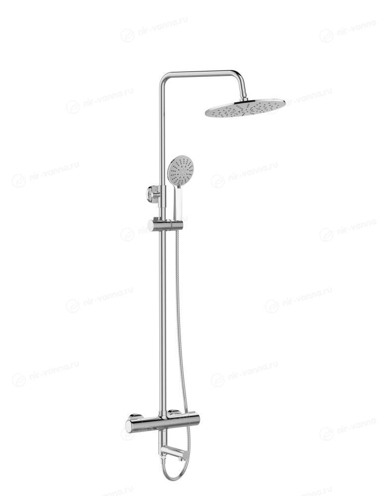 Душевая система Agger Thermo A2461100 термостат. пов.излив