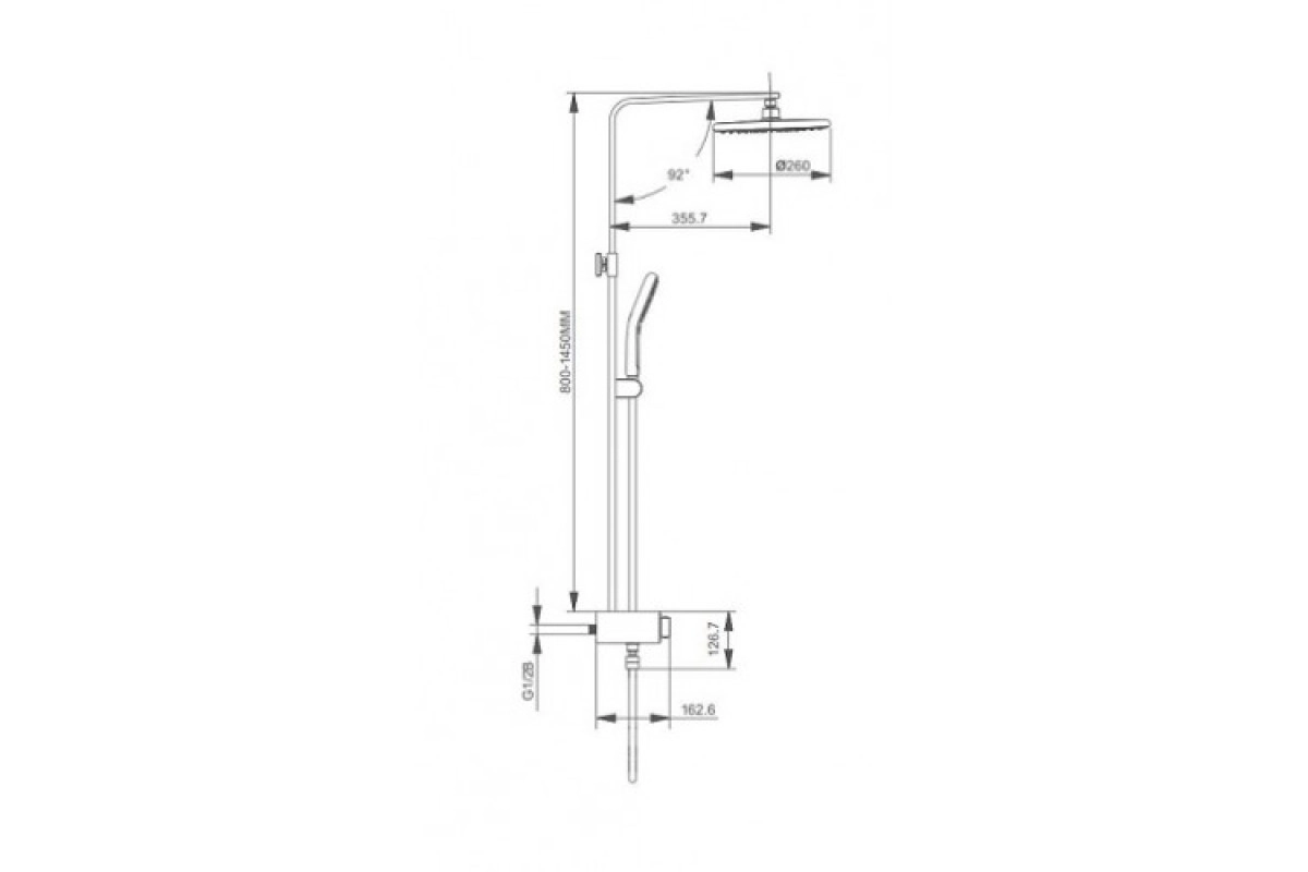 Душ.сист GAPPO G2495-1 AUT-image-1