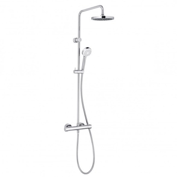 Душ.сист.Kludi Logo dual shower system 6809405-00 руч.лейка