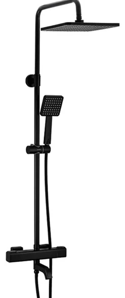 Душ.сист термостат Gappo G2491-6 черный