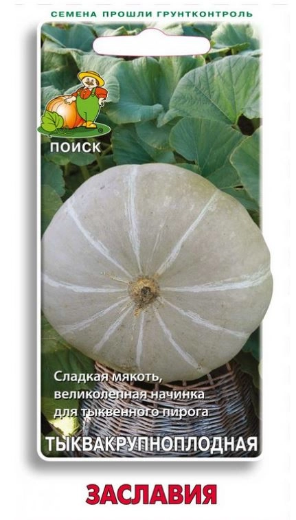 Тыква крупноплодная Заславия (ЦВ) 10шт.