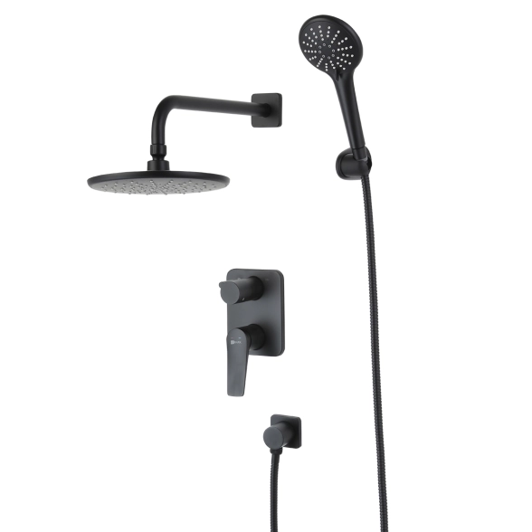 Душ система Lemark Bronx LM3729BL черный