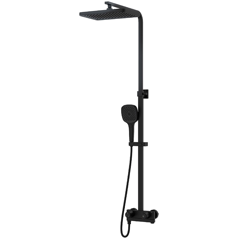 Душевая система IDDIS Slide SLIBLBTi06 Push Control черный