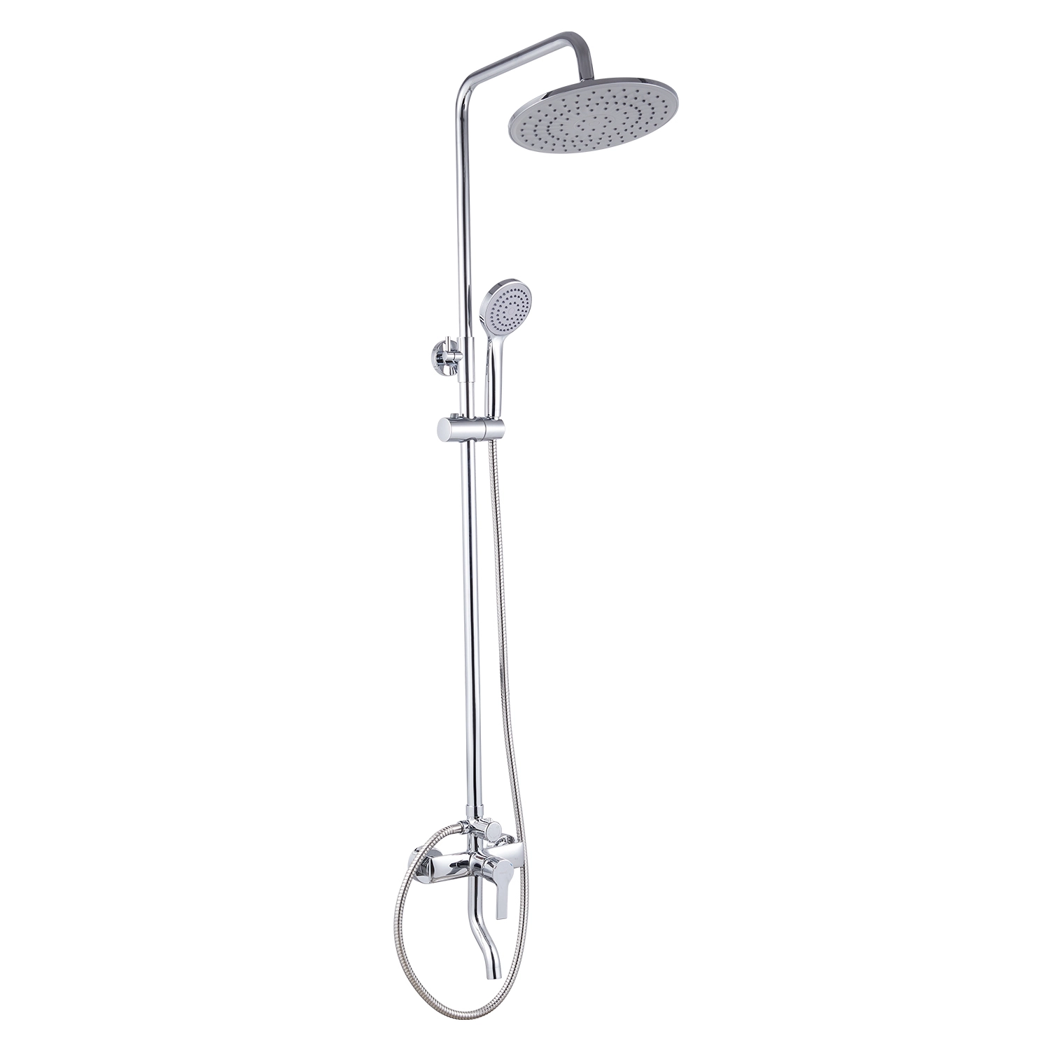 Душ система Milardo Stripe STRB1FM06 хром