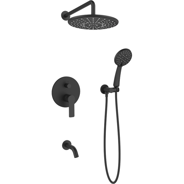 Душ система ESKO Singapore black 7в1 7in1 SB