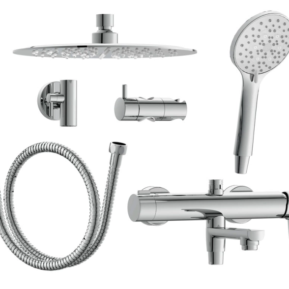 Душ система Cersanit MODUO 64314 5реж металл-image-2