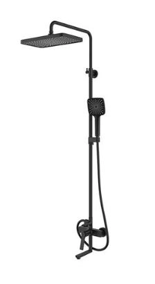 Душевая система IDDIS Parker PARBL3Fi06 черный мат.