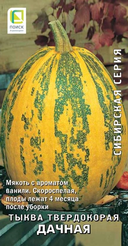 Тыква твердокорая (сиб.серия) Дачная ЦВ 10шт.