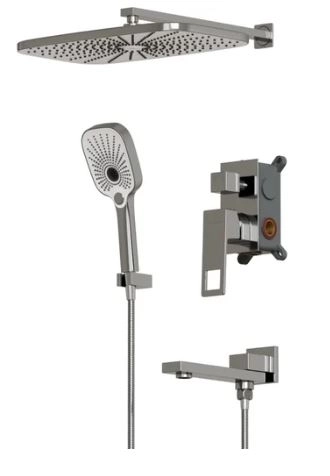 Душевая система MIXLINE 35k ML42-083 Pure ХРОМ встраиваемый
