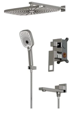 Душевая система MIXLINE 35k ML42-083 Pure ХРОМ встраиваемый