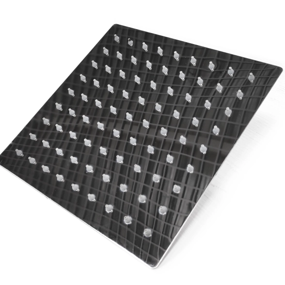 Лейка СТК AQUA OLS-500-8B квадрат.хром