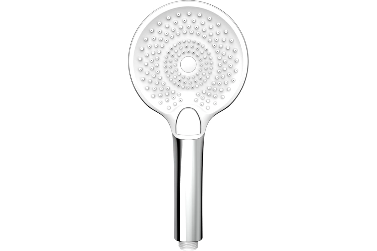 Лейка для душа IDDIS OPH12CWi18 3 режима D120мм хром+белый-image-1