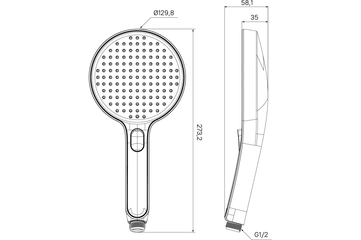 Лейка для душа IDDIS Esper ESP3FGRi18 3 режима хром-image-4