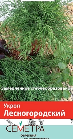Укроп Лесногородский (Семетра) 3гр.
