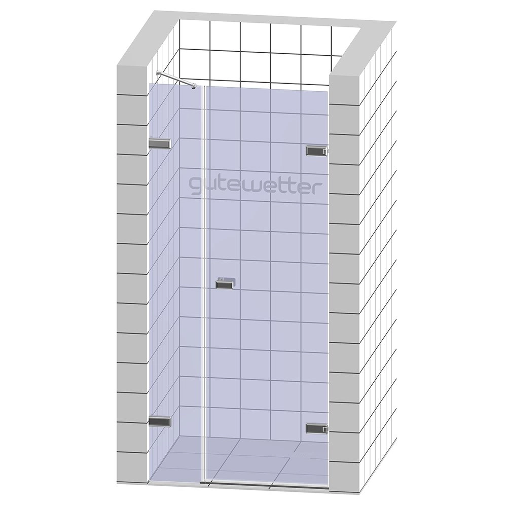 Душ дверь TREND Door GK-862BTWO 120x200 прозрач. прав-image-1