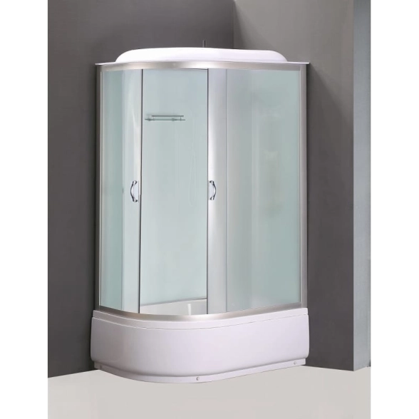 Кабина душ. Loranto CS-66120R F 120Х80Х215 мат.стекло поддон 40 см