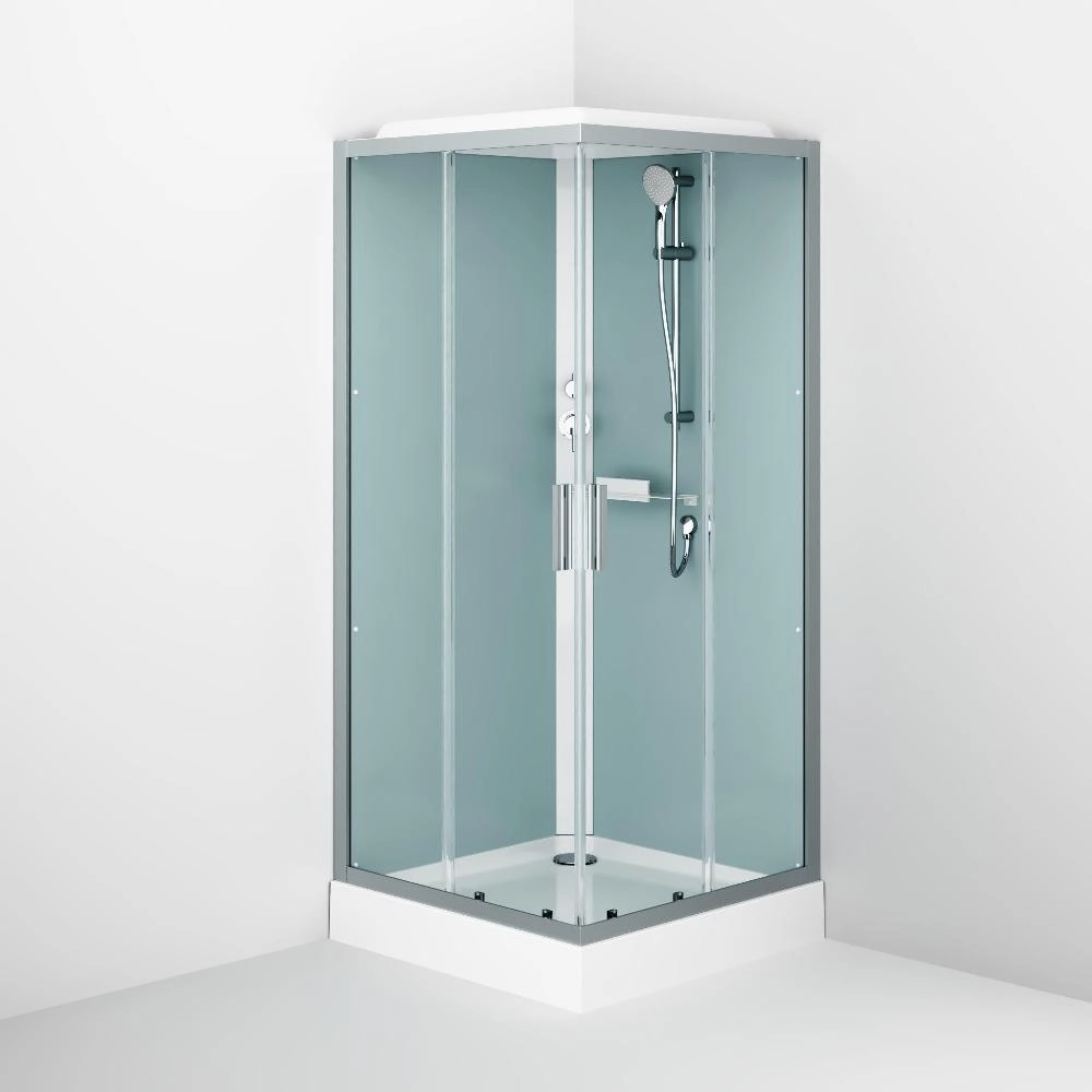 Кабина душ. AM PM Gem Square 90*90 прозрач. стекло W90C-403-09OMT-image-2