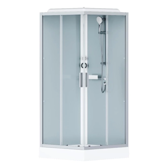Кабина душ. AM PM Gem Square 90*90 прозрач. стекло W90C-403-09OMT