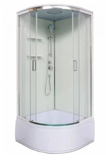 Кабина душ. Loranto NEO CS-22011 90x90x215 ст.прозрачное поддон 38см