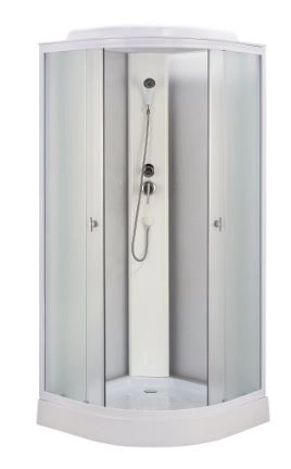 Кабина душ. CS-981TM/W 90x90x215 мат.стекло 00092900