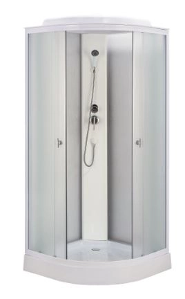 Кабина душ. CS-981TM/W 90x90x215 мат.стекло 00092900
