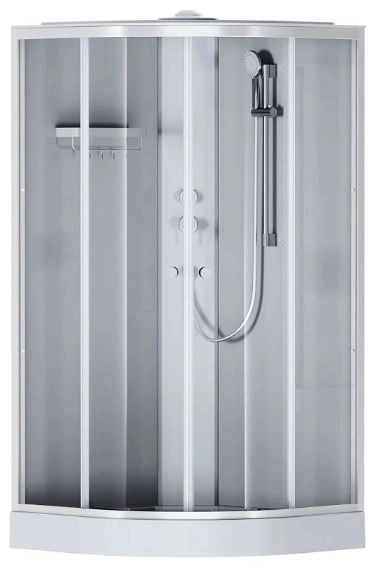 Кабина душевая Am.Pm X-joy 100*100 W94C-401-100MT хром мат ст/прозр