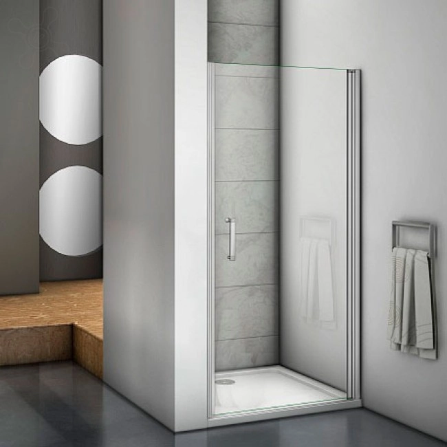 Душ. ограждение MOKKA DR 90-C-WE (L/R)прямое 900*1850 прозр-image-1