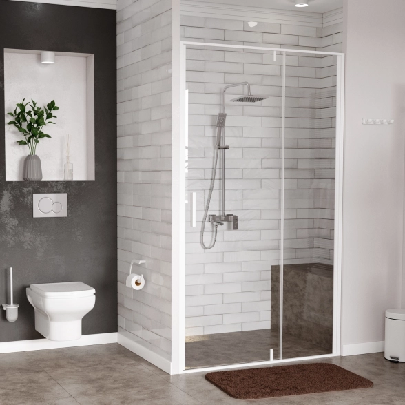 Душевая дверь WasserKRAFT Neime 19P04 90 x 200-image-1