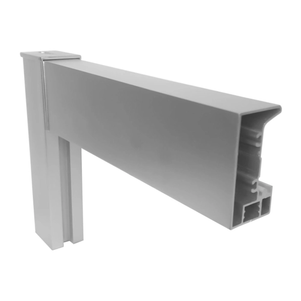 Душевая дверь KUBELE 120x200 DE019D2 прозрачный хром-image-3