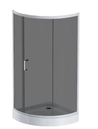 Душевое ограждение Am.Pm Like 90x90 W83G-315-090CG64 тон. сер.мат