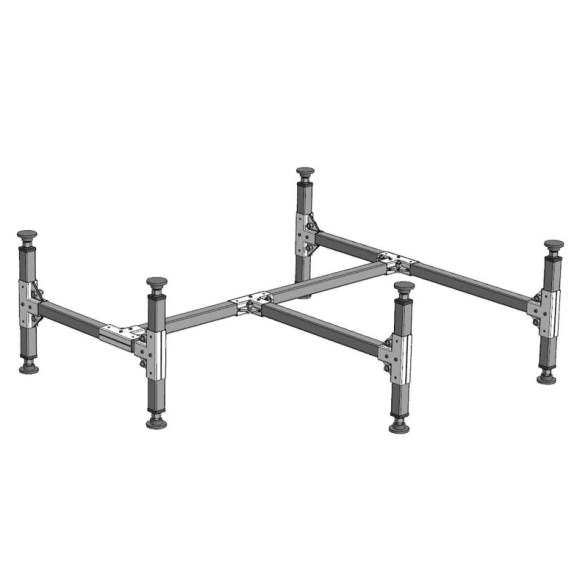 Каркас для душевого поддона 90*90 (полукруг)