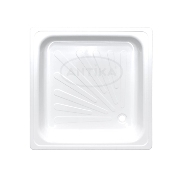 Поддон душевой стал. квадр. 80x80 Antika (ВИЗ)