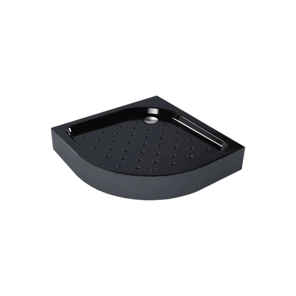 Поддон акрил Classic N 90x90 выс.16см каркас экран черный-image-1