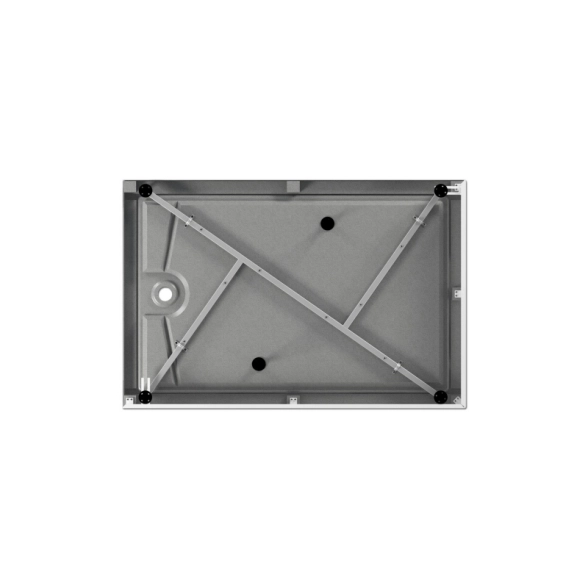 Поддон акрл. UNIVERSAL PRO N 120x80 выс 13см+каркас+экран-image-2