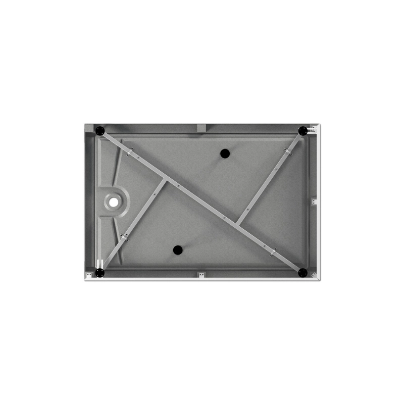 Поддон акрл. UNIVERSAL PRO N 120x80 выс 13см+каркас+экран-image-2