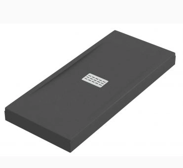 Поддон мрамор Flow 120*80 черный ЛП00063