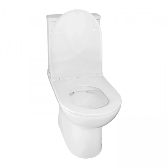 Унитаз-компакт Azario Kano 370х630х800 безободковый,M/Л-image-2