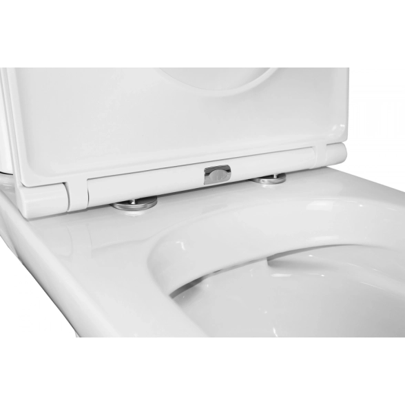Унитаз-компакт Azario Kano 370х630х800 безободковый,M/Л-image-3