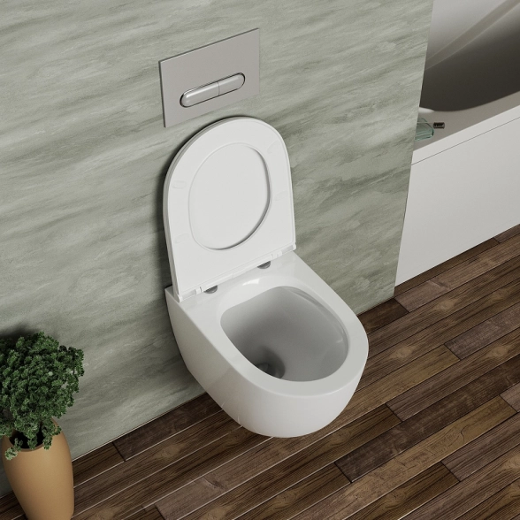 Унитаз подвес. D&K Matrix DT1396016 490x370x360мм м/л-image-5